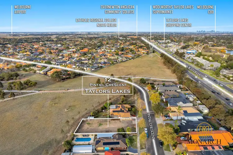 Second view of Homely land listing, 12 Pintail Crescent, Taylors Lakes VIC 3038