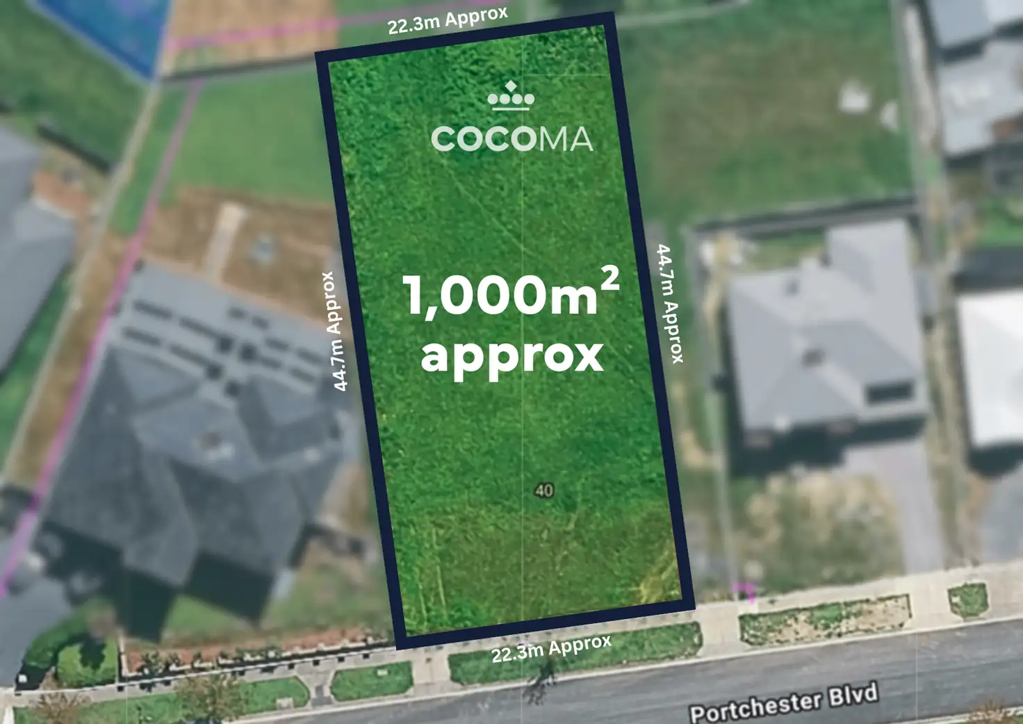Main view of Homely land listing, 40 Portchester Boulevard, Beaconsfield VIC 3807
