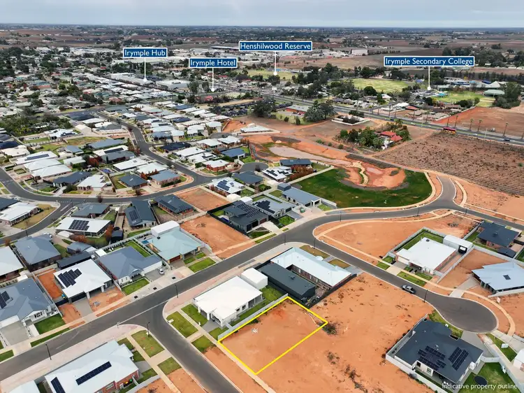 Main view of Homely land listing, 12 Holcroft Street, Irymple VIC 3498