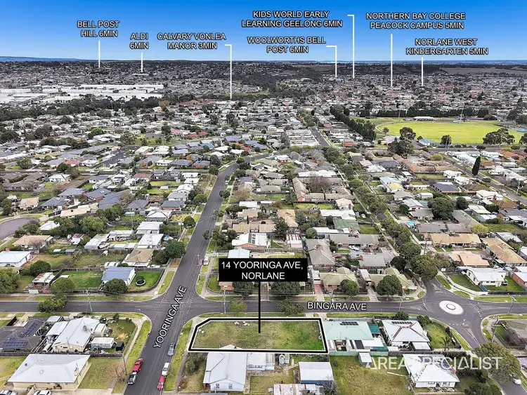 Fifth view of Homely land listing, 14 Yooringa Avenue, Norlane VIC 3214