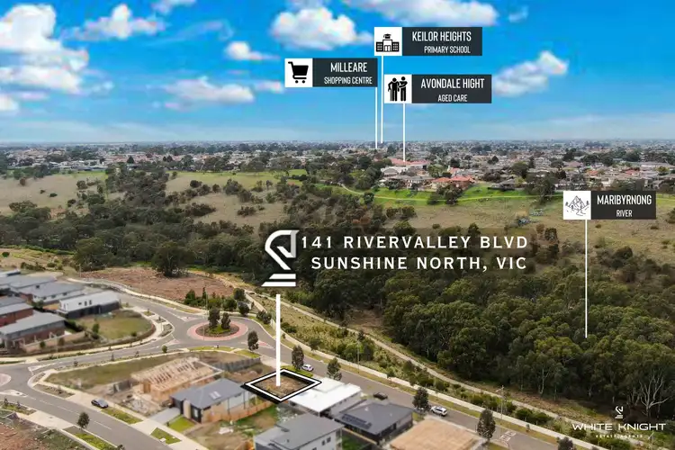 Fourth view of Homely land listing, 141 Rivervalley Boulevard, Sunshine North VIC 3020
