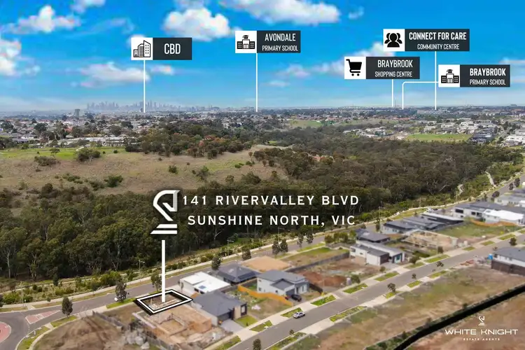 Fifth view of Homely land listing, 141 Rivervalley Boulevard, Sunshine North VIC 3020