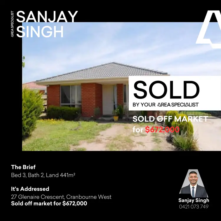 27 Glenaire Crescent, Cranbourne West VIC 3977