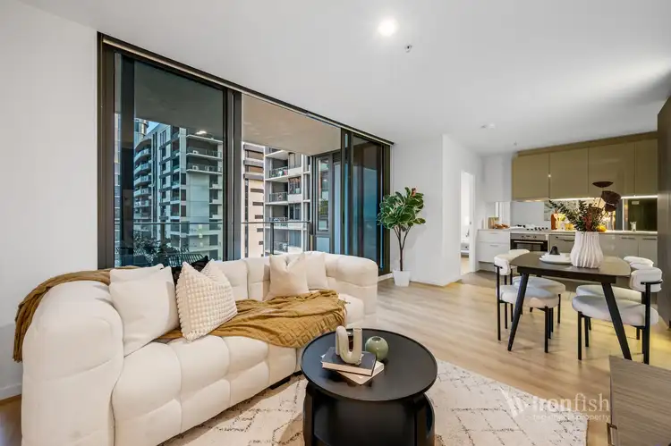 Second view of Homely apartment listing, 3403/220 Spencer Street, Melbourne VIC 3000