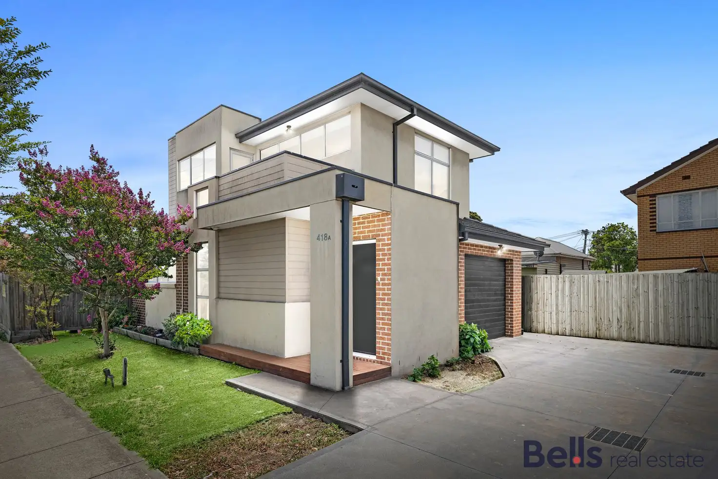 Main view of Homely townhouse listing, 418A Ballarat Road, Sunshine North VIC 3020