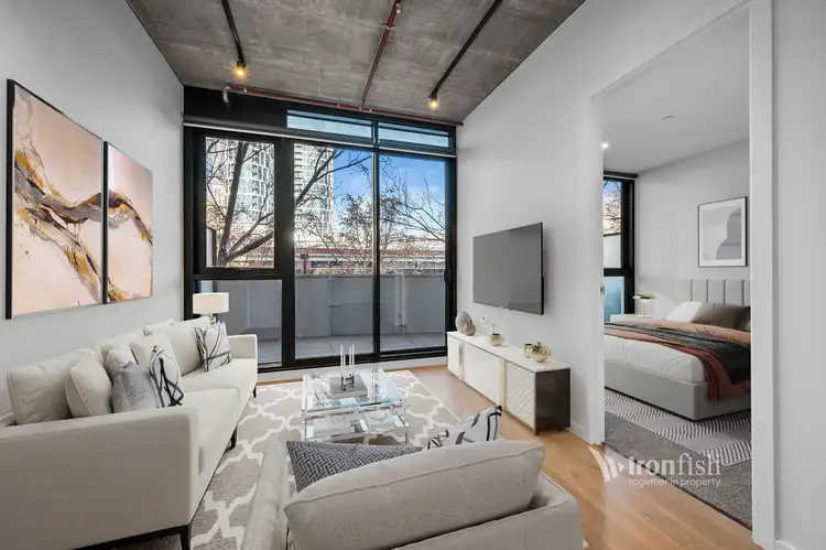 Second view of Homely apartment listing, 204/5 Wominjeka Walk, West Melbourne VIC 3003