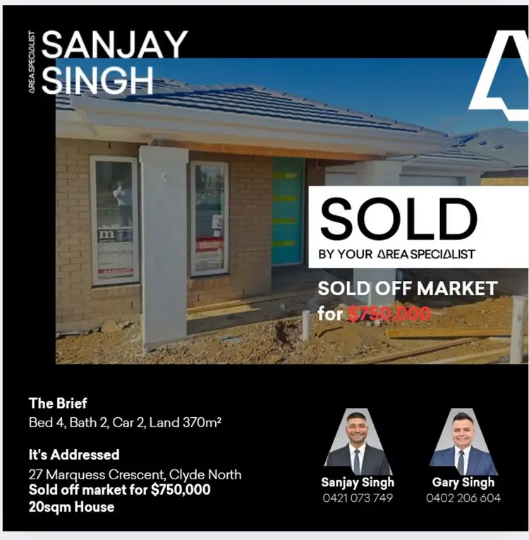 Main view of Homely house listing, 27 Marquess Crescent, Clyde North VIC 3978