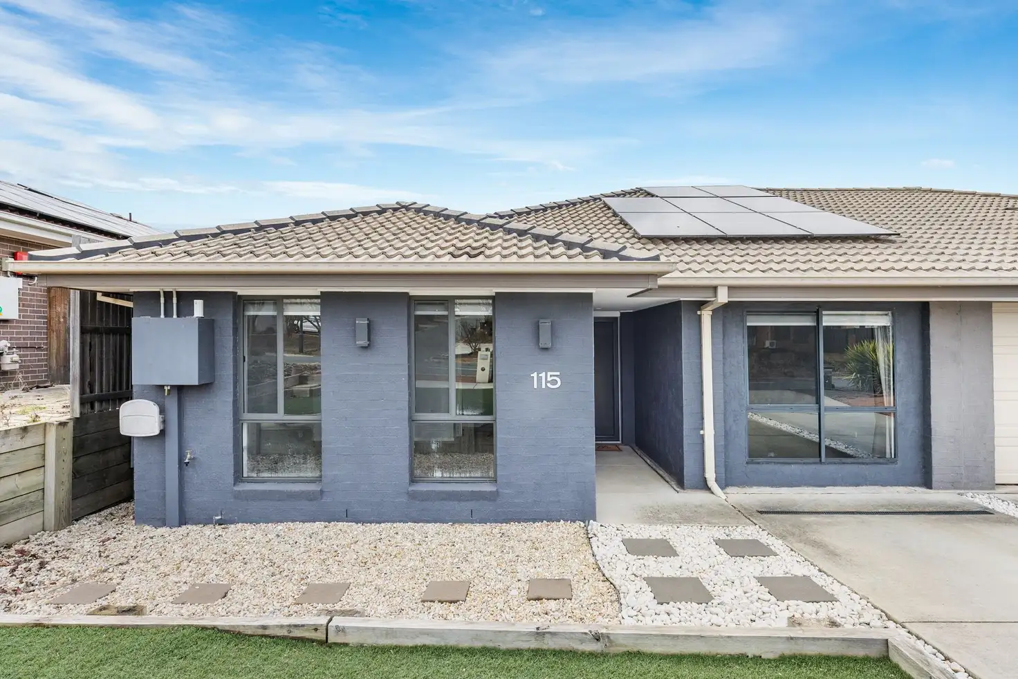 Main view of Homely semi-detached listing, 115 Eccles Circuit, Macgregor ACT 2615