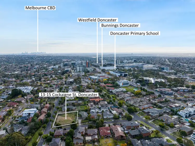 Third view of Homely land listing, 13-15 Cockaigne Street, Doncaster VIC 3108
