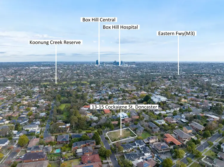 Fourth view of Homely land listing, 13-15 Cockaigne Street, Doncaster VIC 3108