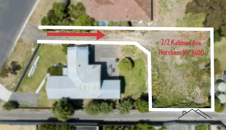 Main view of Homely land listing, Lot 2/2 Kalimna Avenue, Horsham VIC 3400