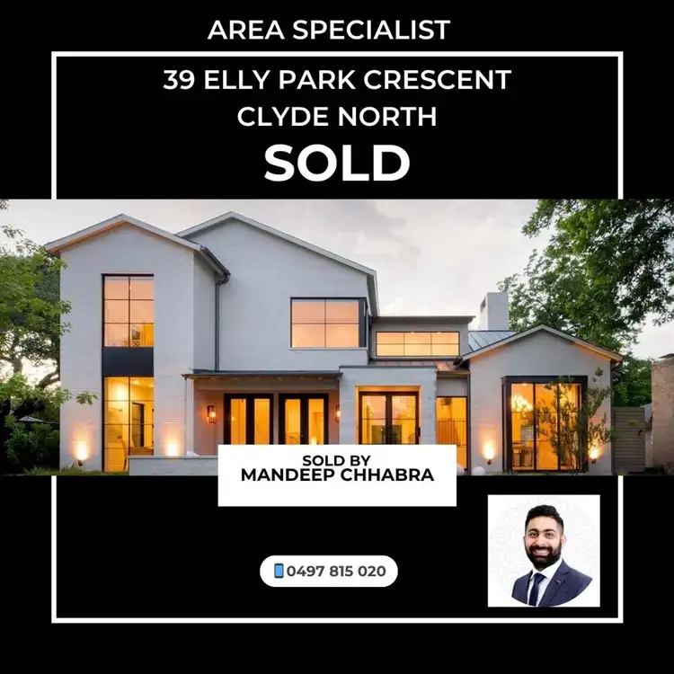 39 Ellypark Crescent, Clyde North VIC 3978