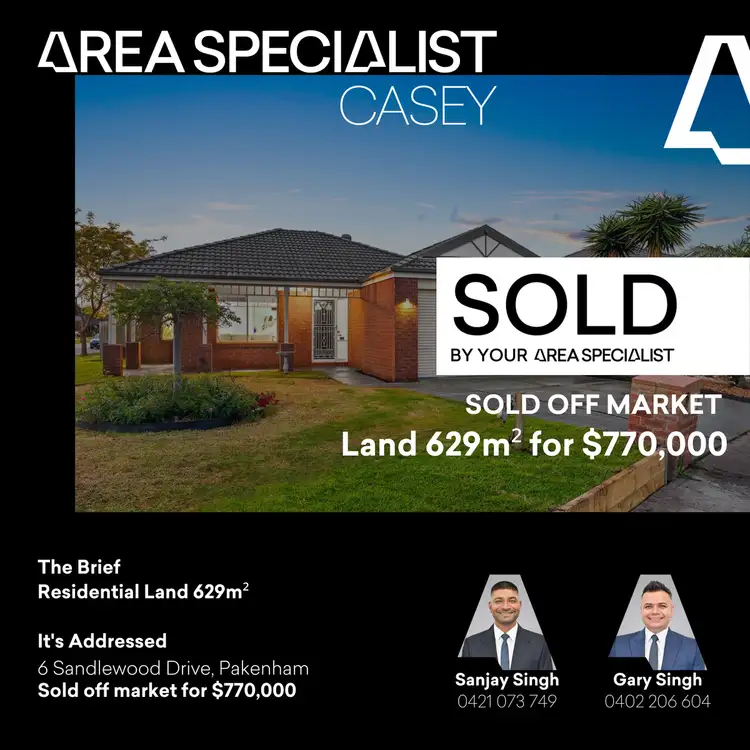 6 Sandalwood Drive, Pakenham VIC 3810