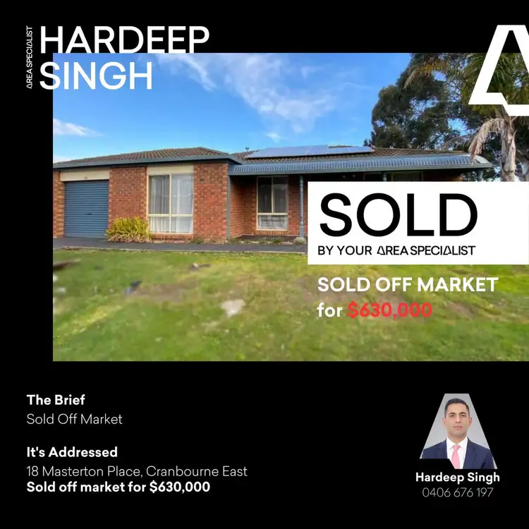 18 Masterton Place, Cranbourne East VIC 3977