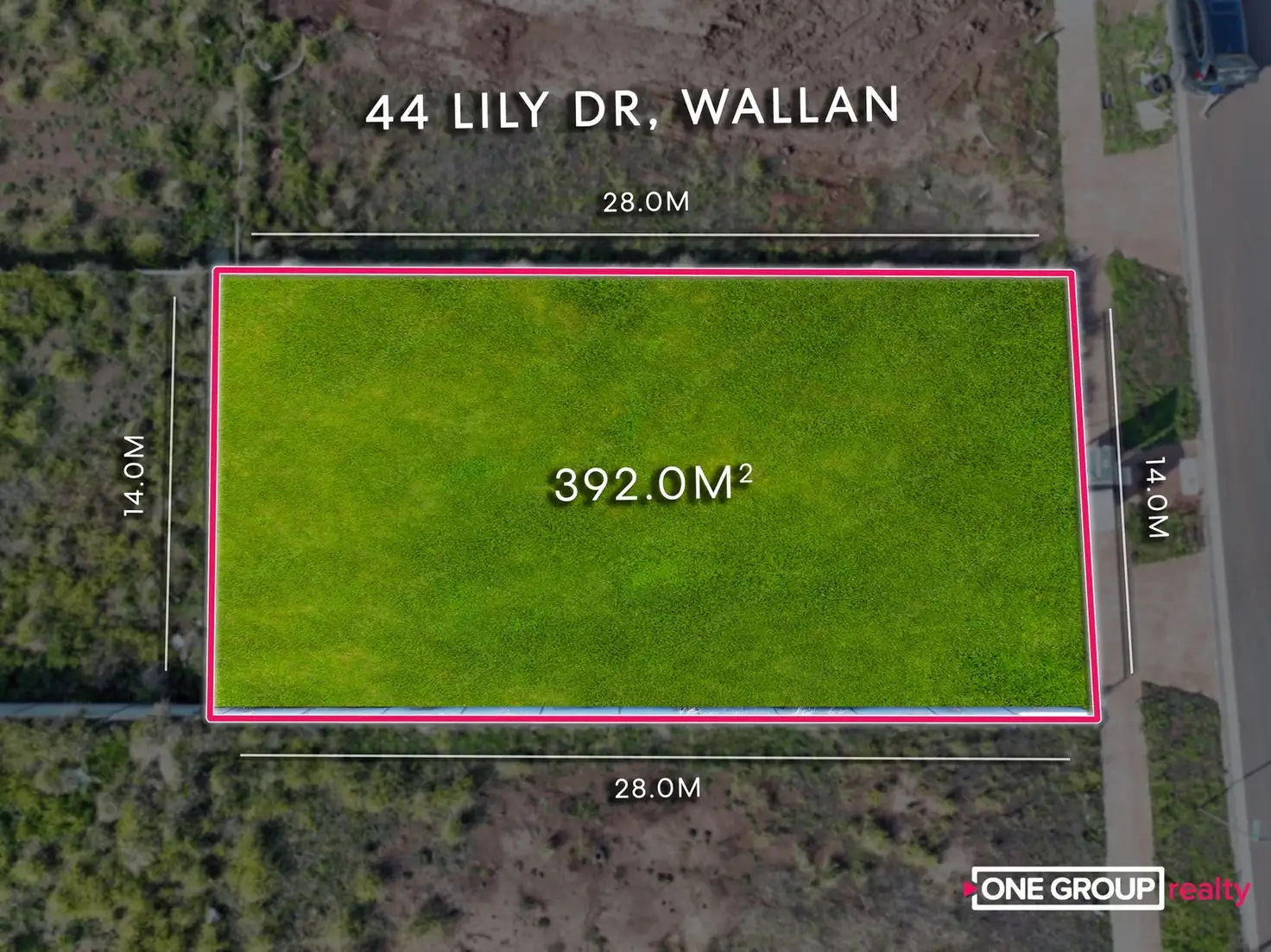 Main view of Homely land listing, 44 LILY DRIVE, Wallan VIC 3756