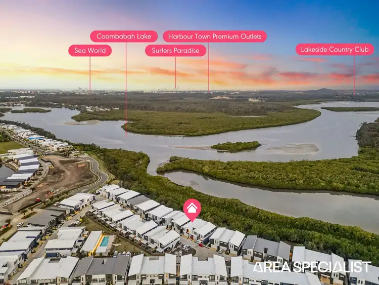 Second view of Homely townhouse listing, 16/1 Lake Serenity Boulevard, Helensvale QLD 4212