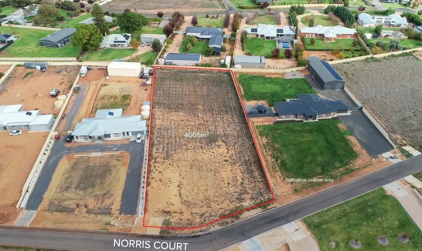 Main view of Homely land listing, 5 Norris Court, Red Cliffs VIC 3496