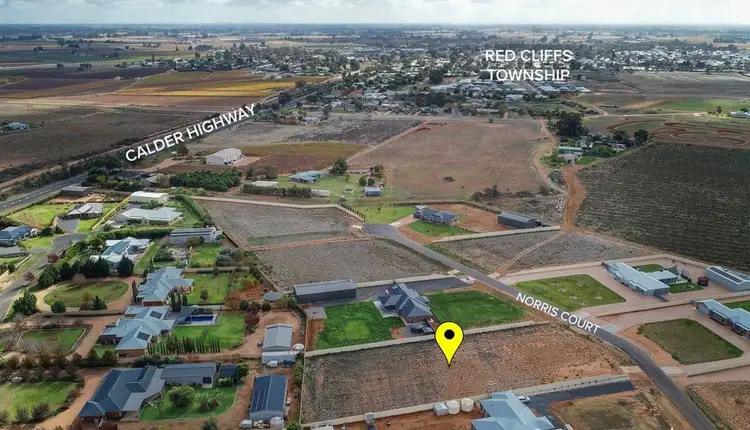 Third view of Homely land listing, 5 Norris Court, Red Cliffs VIC 3496