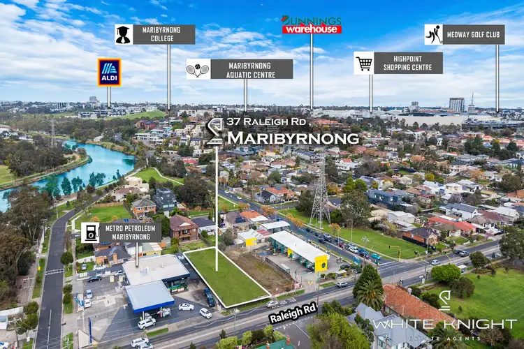Second view of Homely land listing, 37 Raleigh Road, Maribyrnong VIC 3032