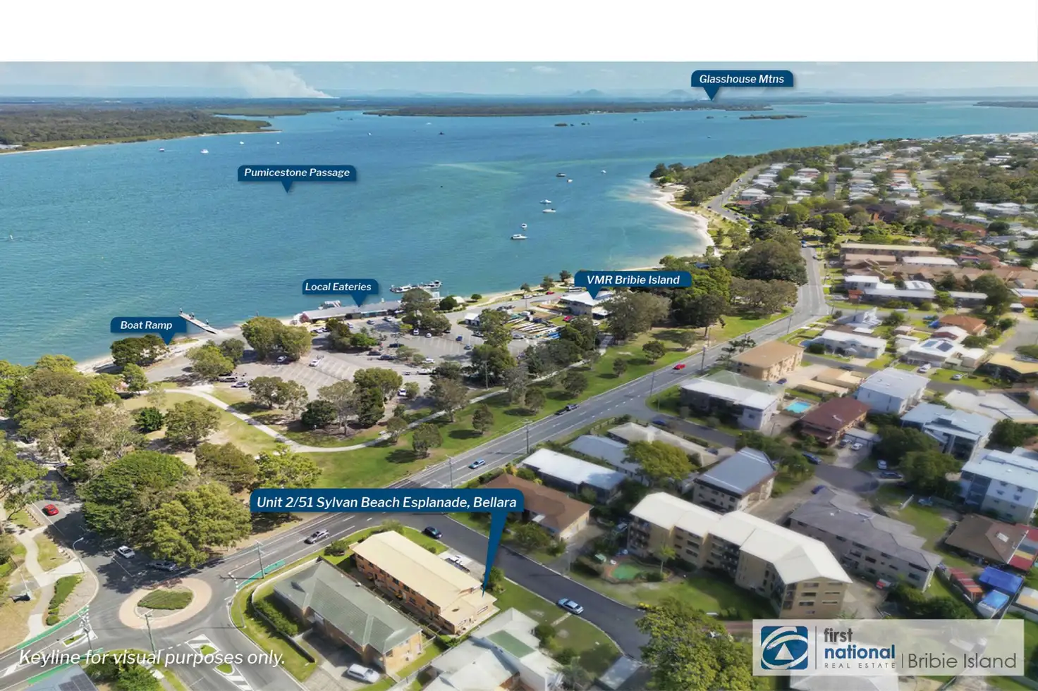 Main view of Homely unit listing, 2/51 Sylvan Beach Esplanade, Bellara QLD 4507