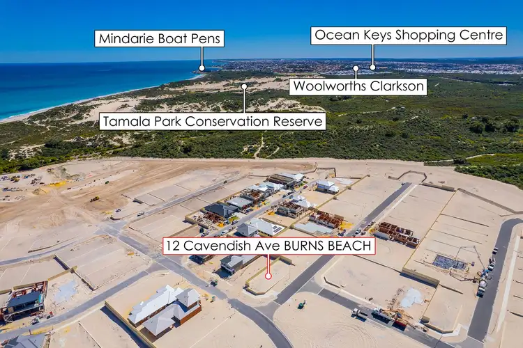 Third view of Homely land listing, 12 Cavendish Avenue, Burns Beach WA 6028