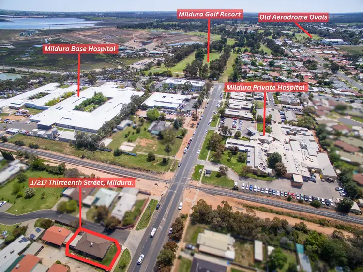 Second view of Homely unit listing, 1/217 Thirteenth Street, Mildura VIC 3500