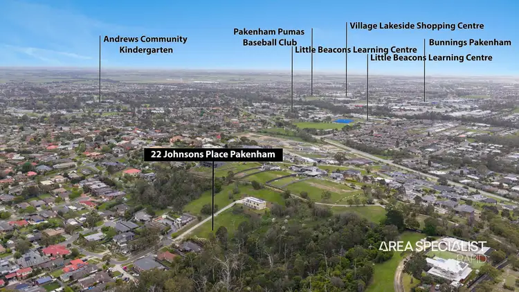 Third view of Homely land listing, 22 Johnsons Place, Pakenham VIC 3810