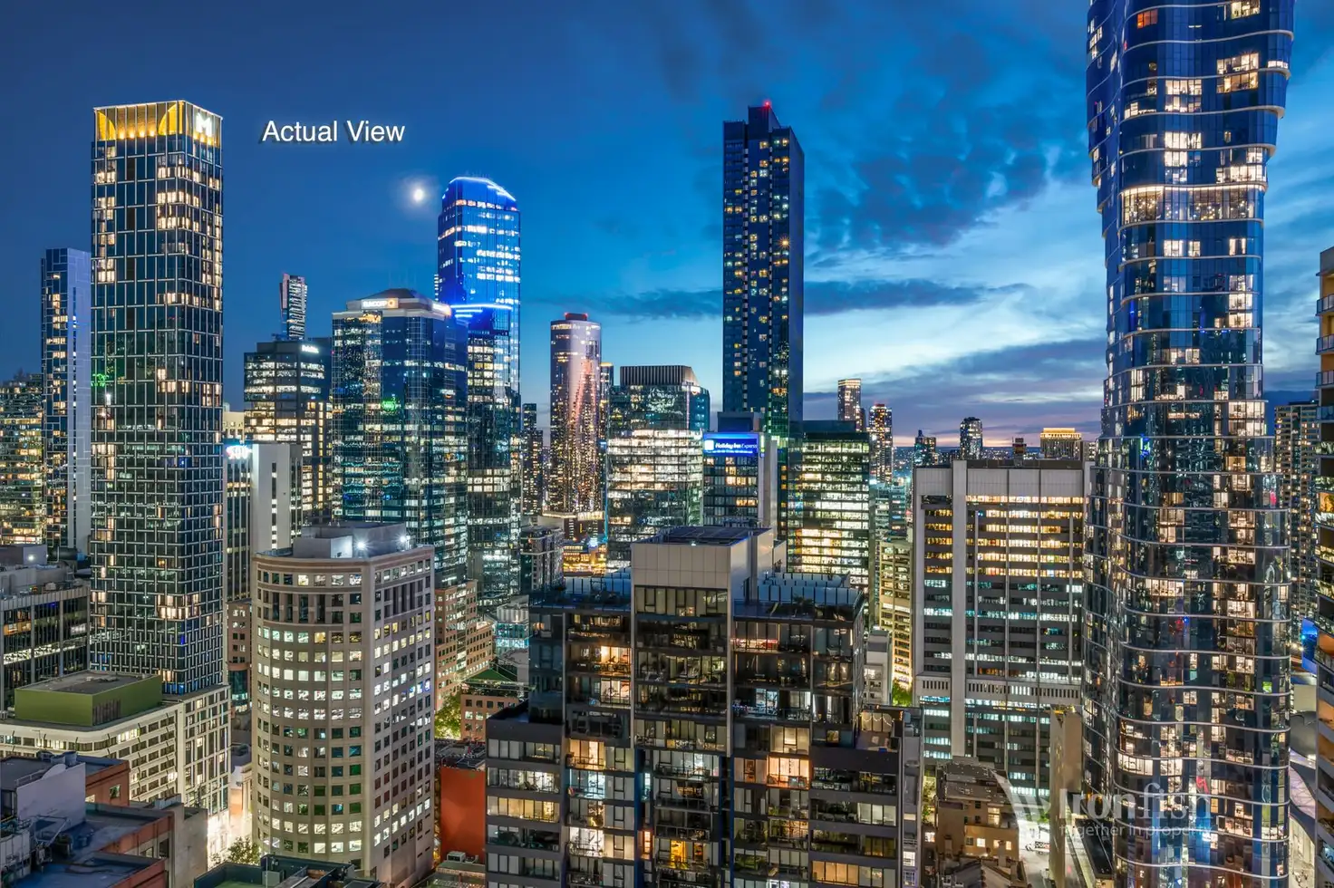 Main view of Homely apartment listing, 3406/639 Lonsdale Street, Melbourne VIC 3000