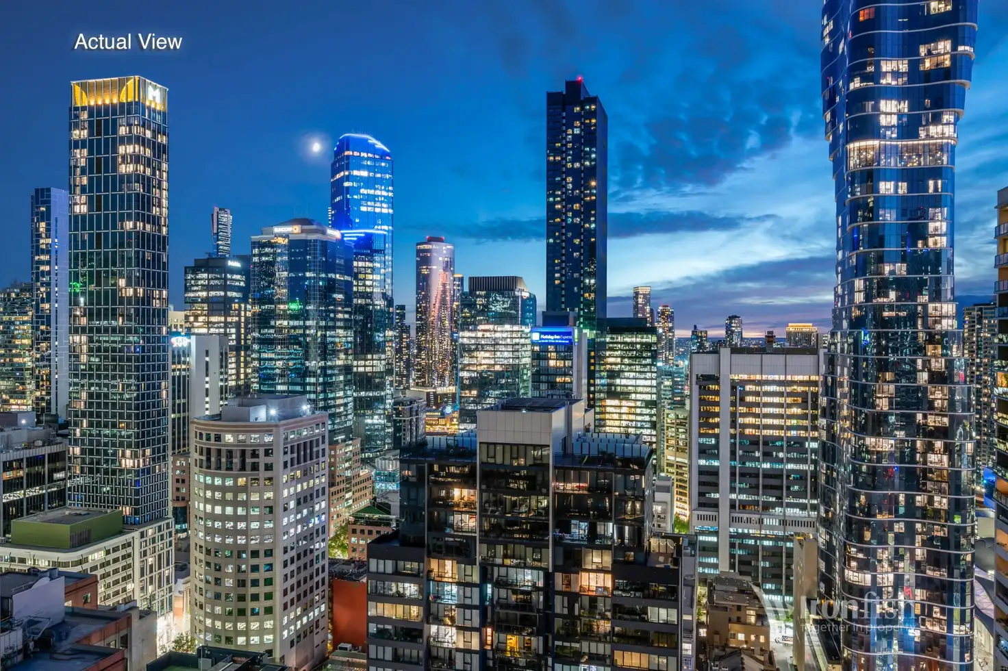 Main view of Homely apartment listing, 3406/639 Lonsdale Street, Melbourne VIC 3000