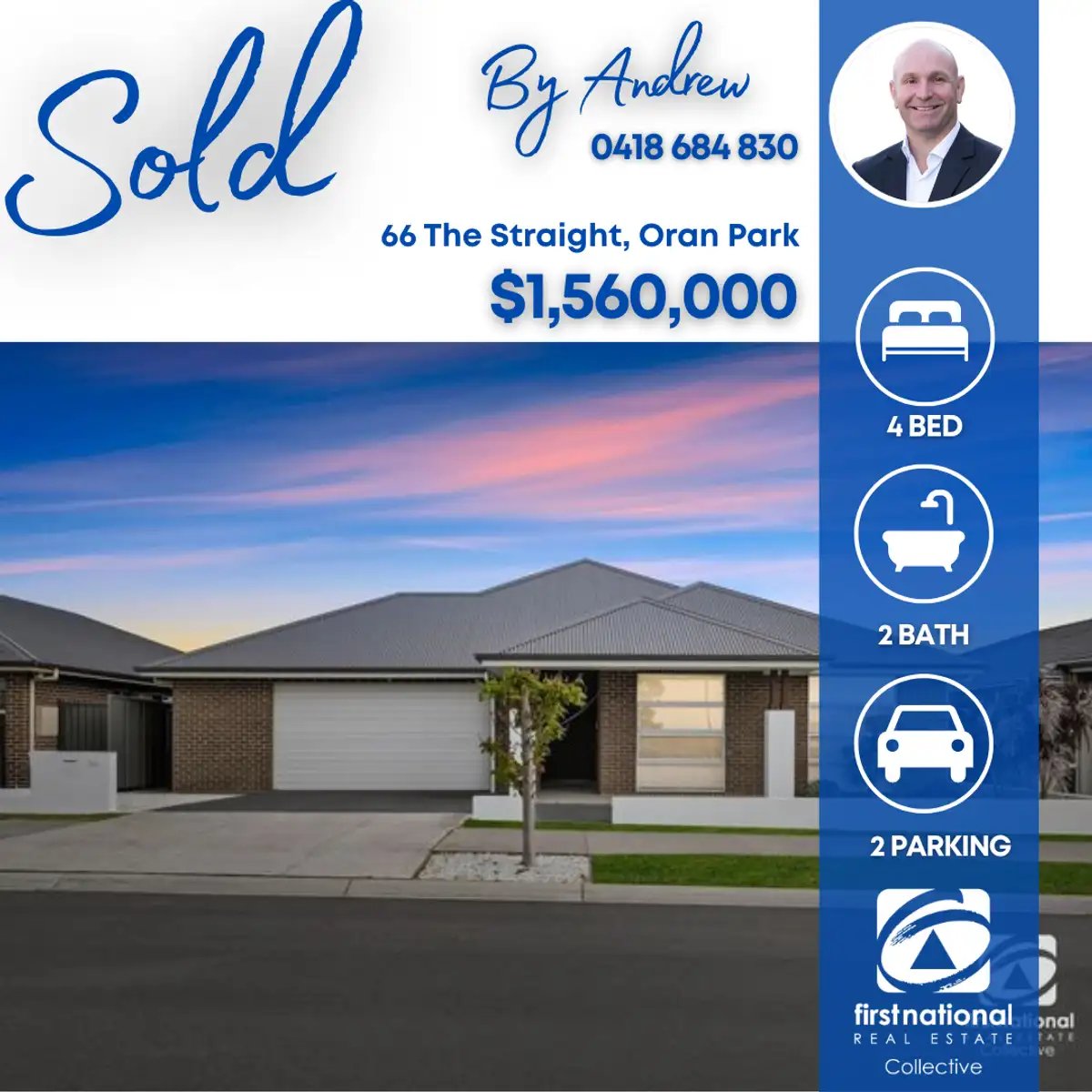 Main view of Homely house listing, 66 The Straight, Oran Park NSW 2570