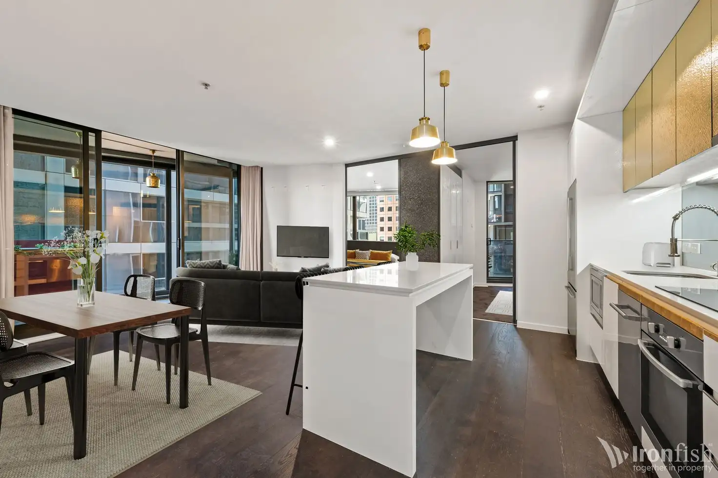 Main view of Homely apartment listing, 1312/33 Rose Lane, Melbourne VIC 3000