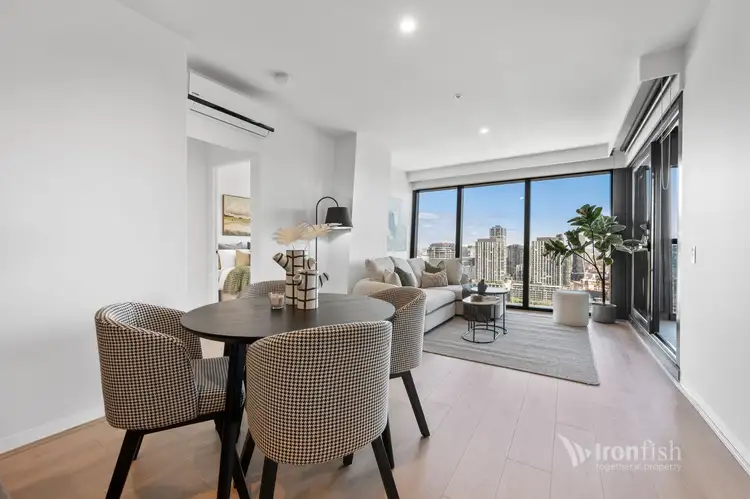 Main view of Homely apartment listing, 2802/8 Pearl River Road, Docklands VIC 3008