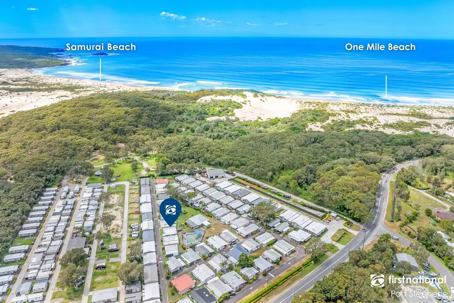 Main view of Homely unit listing, 2/536 Gan Gan Road, One Mile NSW 2316