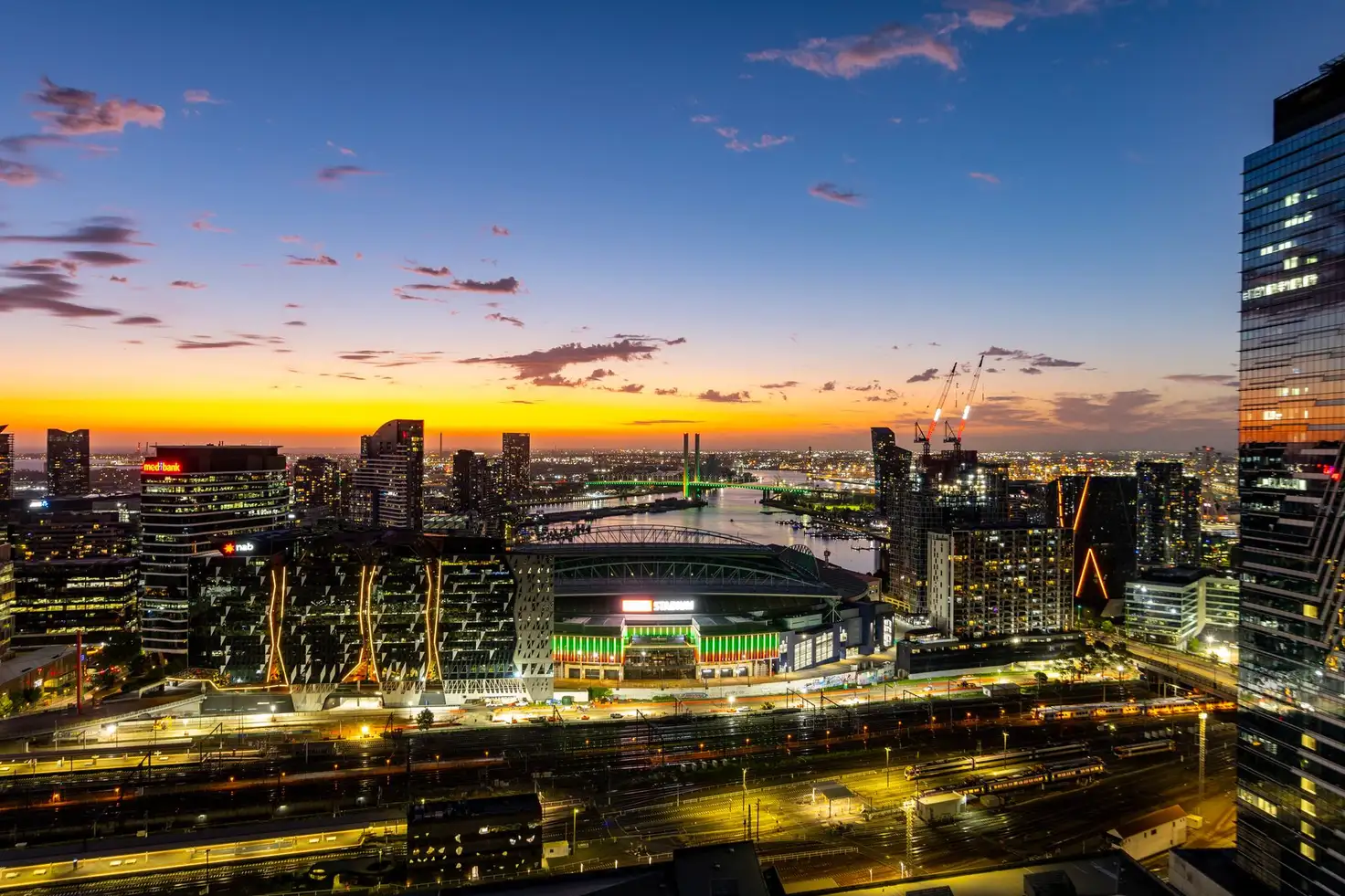 Main view of Homely apartment listing, 3312/639 Lonsdale Street, Melbourne VIC 3000