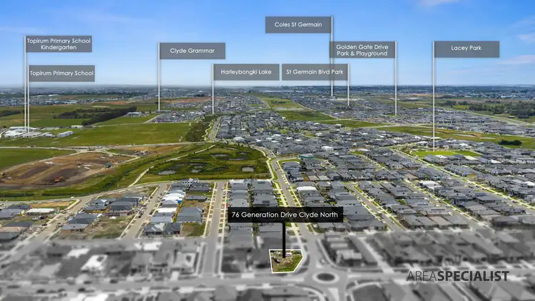 Second view of Homely land listing, 76 Generation Drive, Clyde North VIC 3978