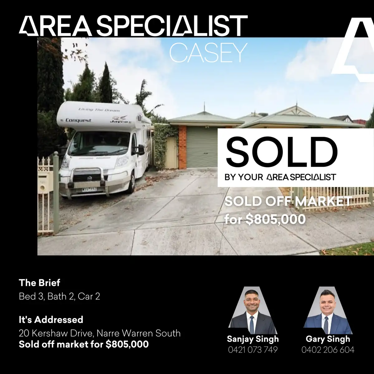 Main view of Homely house listing, 20 Kershaw Drive, Narre Warren South VIC 3805