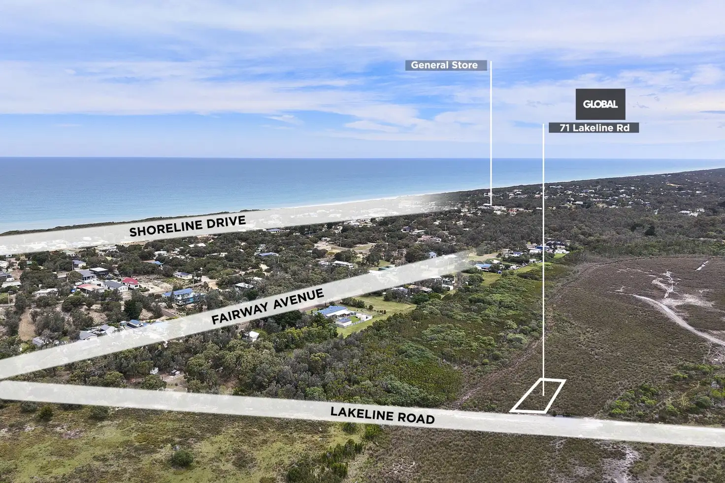 Main view of Homely land listing, 71 Lakeline Road, Golden Beach VIC 3851