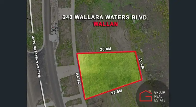 Third view of Homely land listing, 243 Wallara Waters Boulevard, Wallan VIC 3756