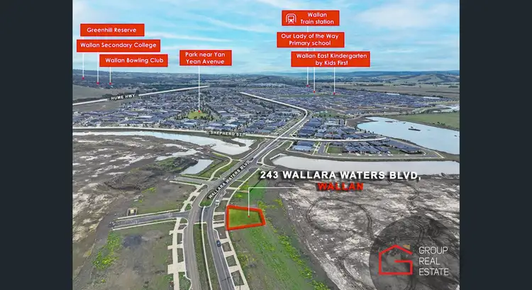 Fourth view of Homely land listing, 243 Wallara Waters Boulevard, Wallan VIC 3756