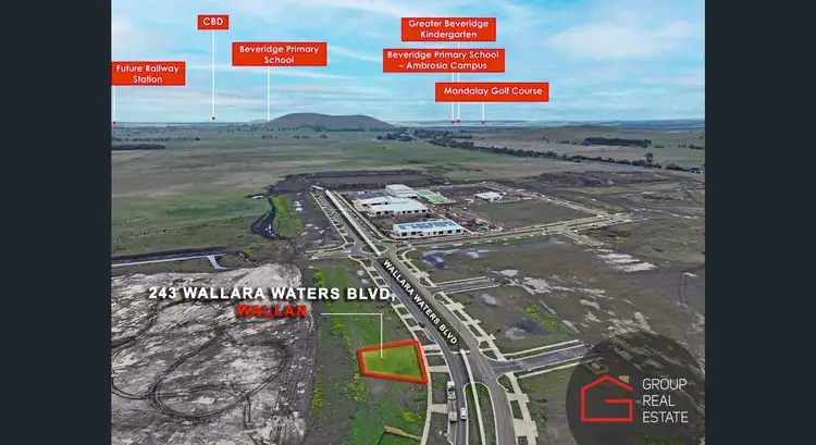 Fifth view of Homely land listing, 243 Wallara Waters Boulevard, Wallan VIC 3756