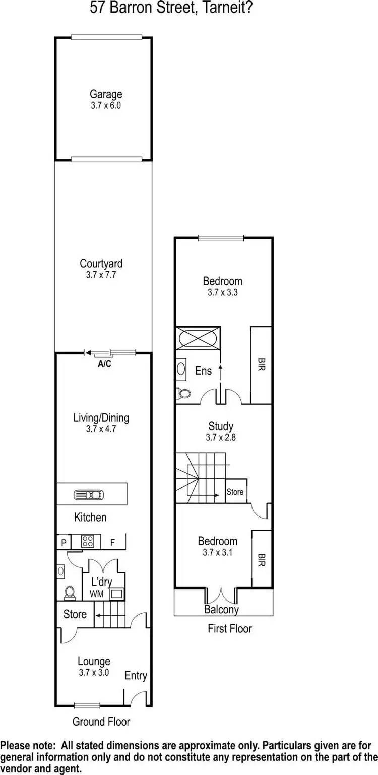Second view of Homely townhouse listing, 57 Barron Street, Tarneit VIC 3029