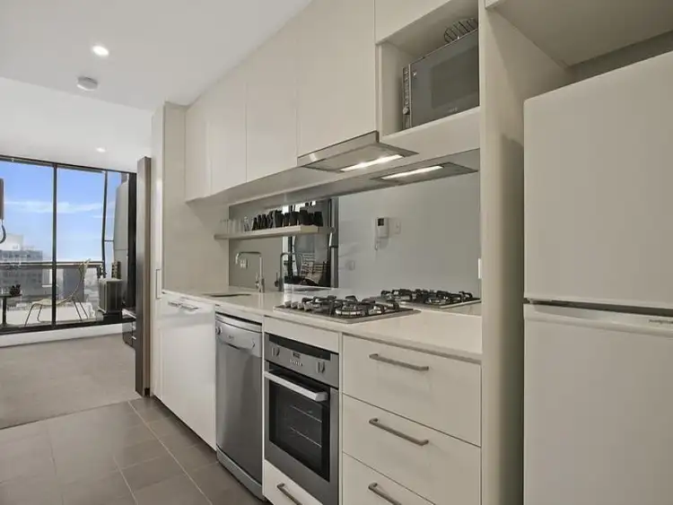 Second view of Homely apartment listing, 3507/350 William St, Melbourne VIC 3000