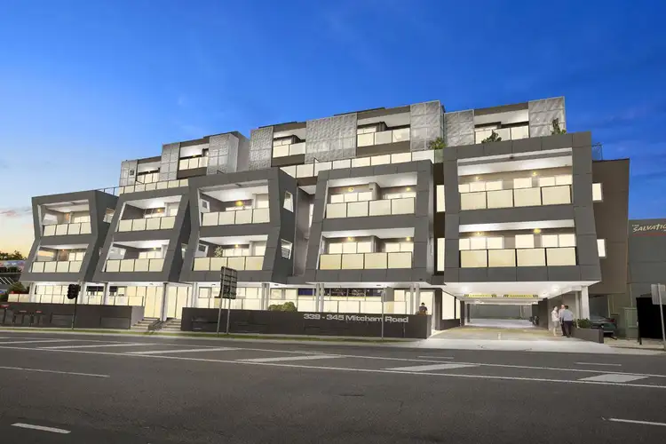 Main view of Homely apartment listing, 206/339-345 Mitcham Road, Mitcham VIC 3132