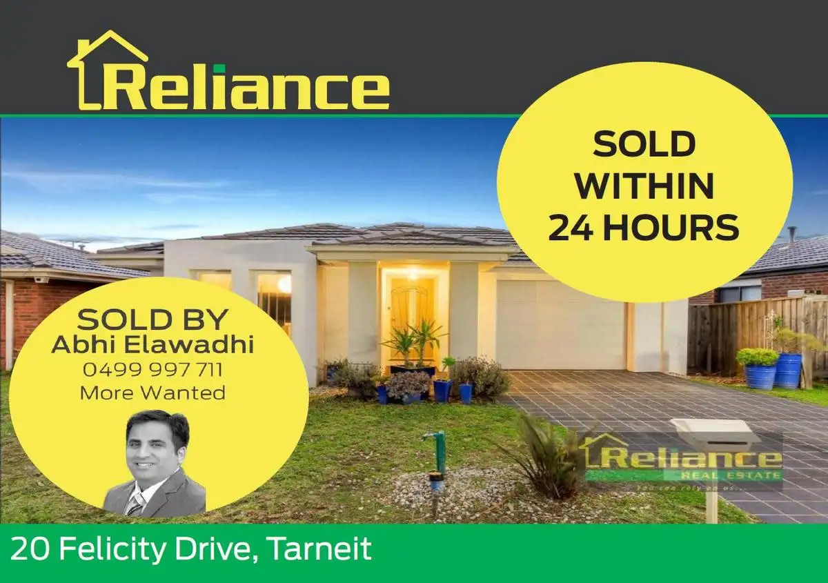 Main view of Homely house listing, 20 Felicity Drive, Tarneit VIC 3029