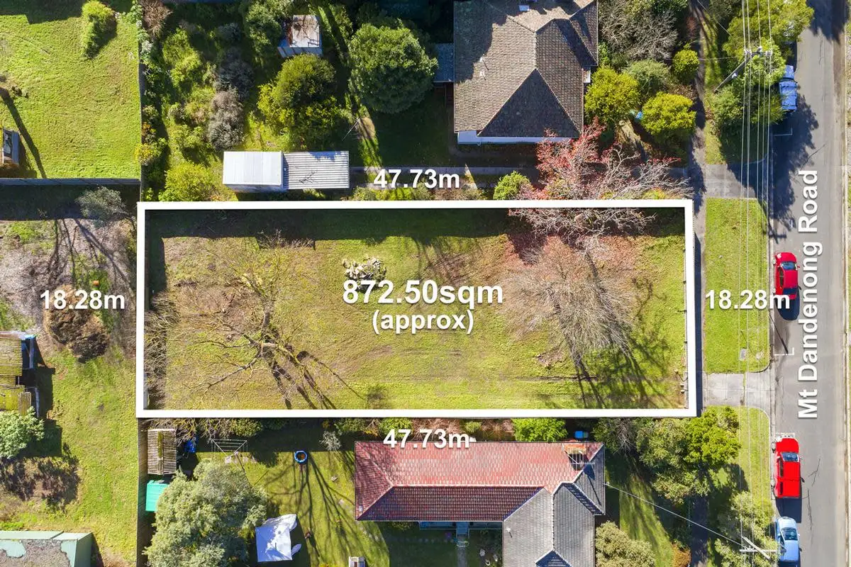 Main view of Homely land listing, 97 Mt Dandenong Road, Ringwood East VIC 3135
