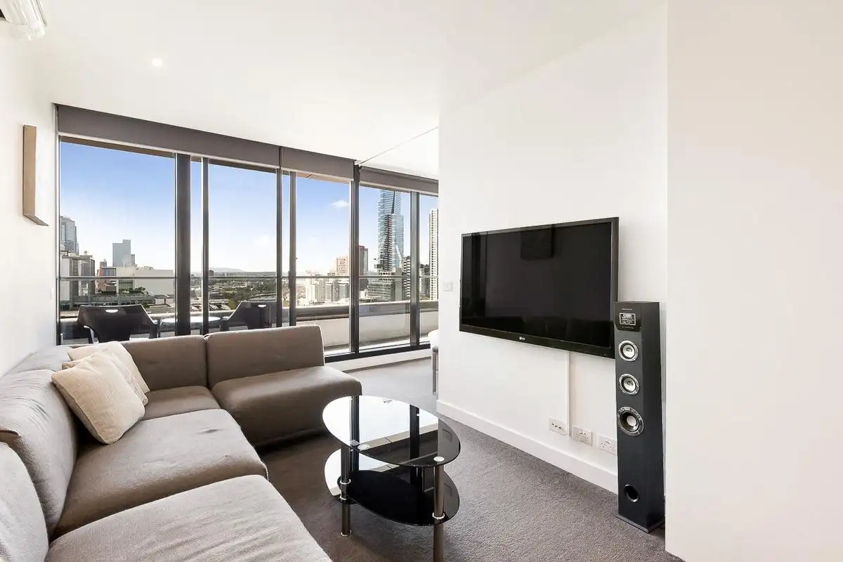 Main view of Homely apartment listing, 2508/534 Flinders Street, Melbourne VIC 3000