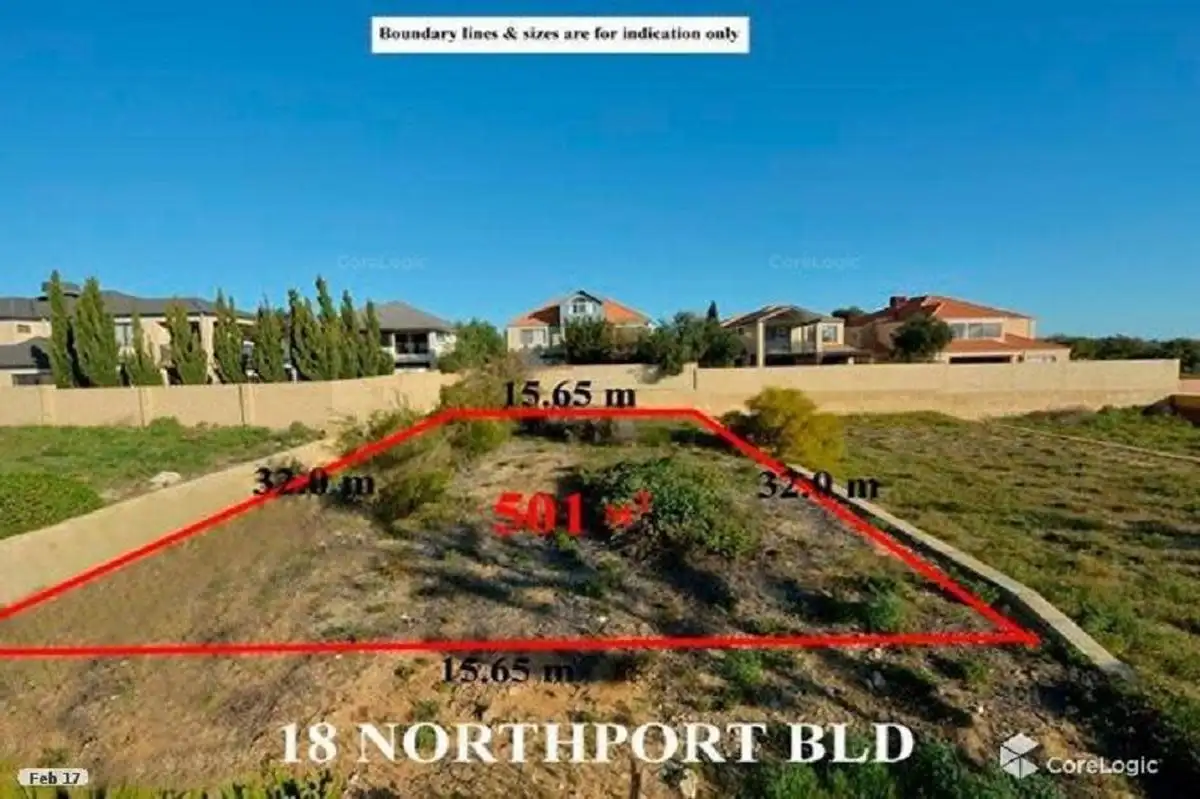 Main view of Homely land listing, 18 Northport Boulevard, Wannanup WA 6210