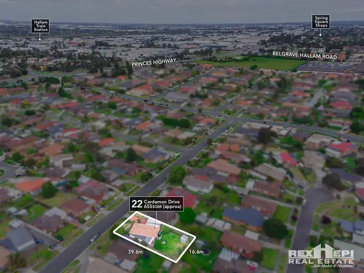 Second view of Homely house listing, 22 Cardamon Drive, Hallam VIC 3803