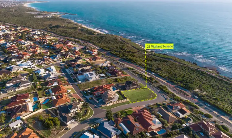 Sixth view of Homely land listing, 23 Vigilant Terrace, Ocean Reef WA 6027
