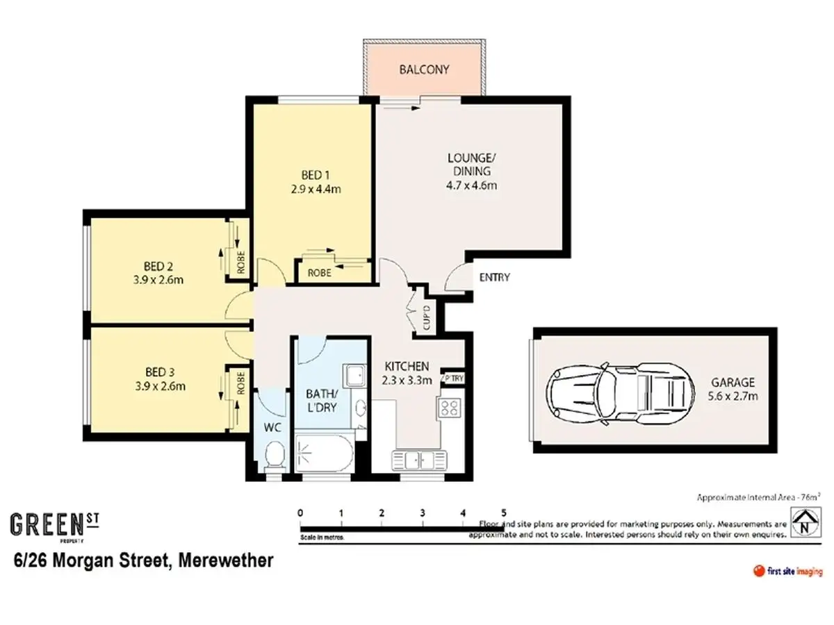 Main view of Homely unit listing, 6/26 Morgan Street, Merewether NSW 2291